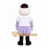 Purple Cat With Baseball Bat Mascot Costume for Sports Events Purple Cat With Baseball Bat Mascot Costume for Sports Events
