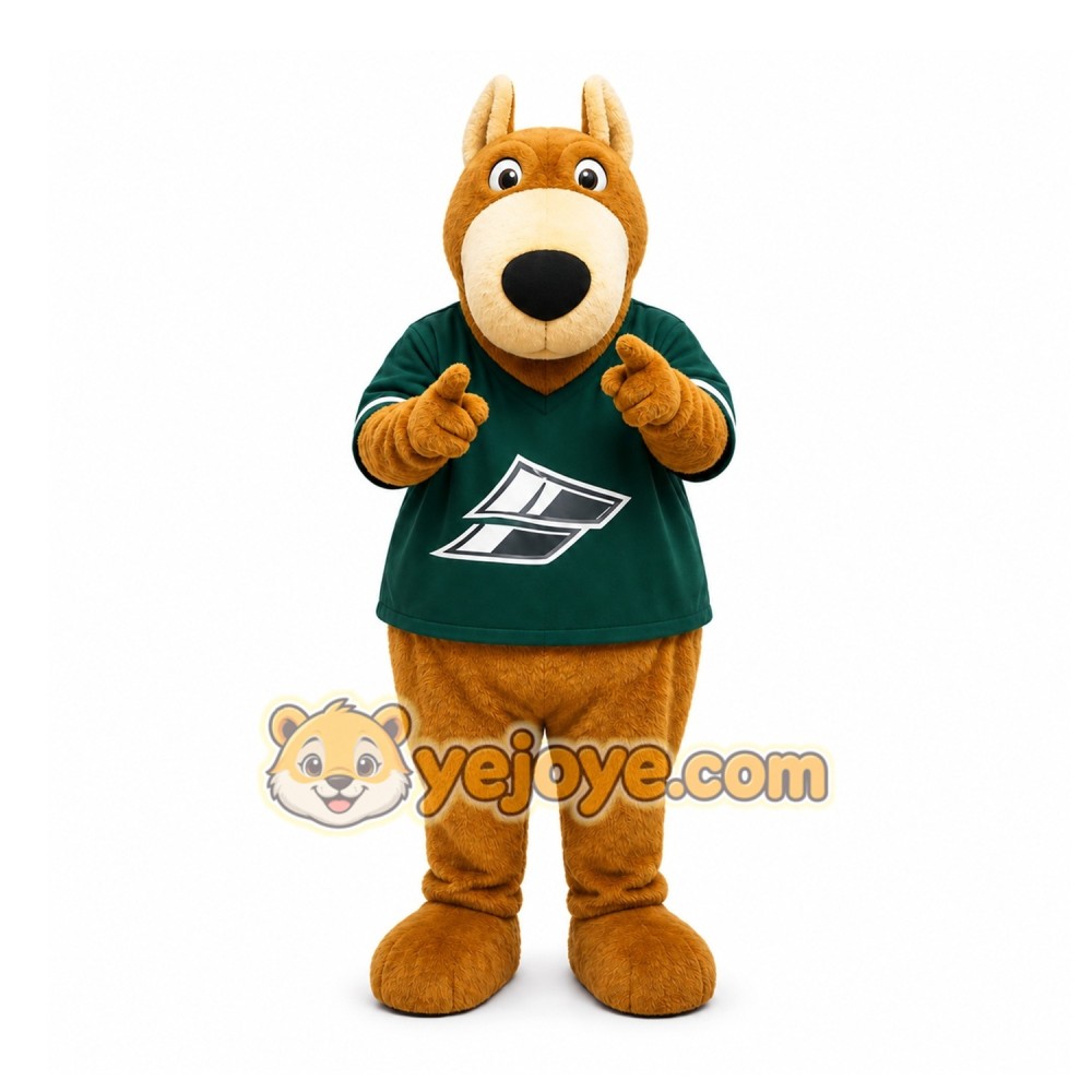 Brown Dog Mascot Costume for Events and Promotions Brown Dog Mascot Costume for Events and Promotions
