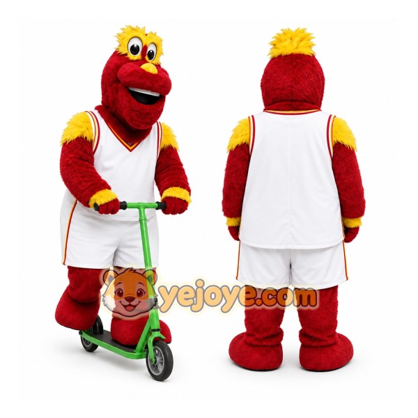 Red Bird Mascot Costume for Sports Events