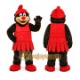 Black Bear Warrior Mascot Costume for Events and Promotions