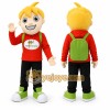 Yellow Boy Mascot Costume for School Events Yellow Boy Mascot Costume for School Events
