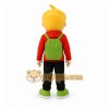 Yellow Boy Mascot Costume for School Events Yellow Boy Mascot Costume for School Events