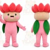 Pink Flower Person Mascot Costume for Children's Events