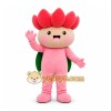 Pink Flower Person Mascot Costume for Children's Events