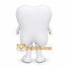 White Tooth Mascot Costume for Events and Promotions White Tooth Mascot Costume for Events and Promotions
