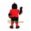 Red Bird Mascot Costume for Events and Promotions