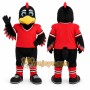 Red Bird Mascot Costume for Events and Promotions