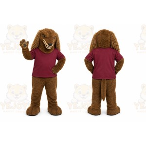 Brown Dog Mascot Costume for Events and Promotions