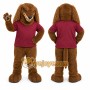 Brown Dog Mascot Costume for Events and Promotions