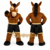 Brown Horse Mascot Costume for Events and Promotions Brown Horse Mascot Costume for Events and Promotions