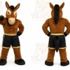 Brown Horse Mascot Costume for Events and Promotions