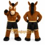 Brown Horse Mascot Costume for Events and Promotions
