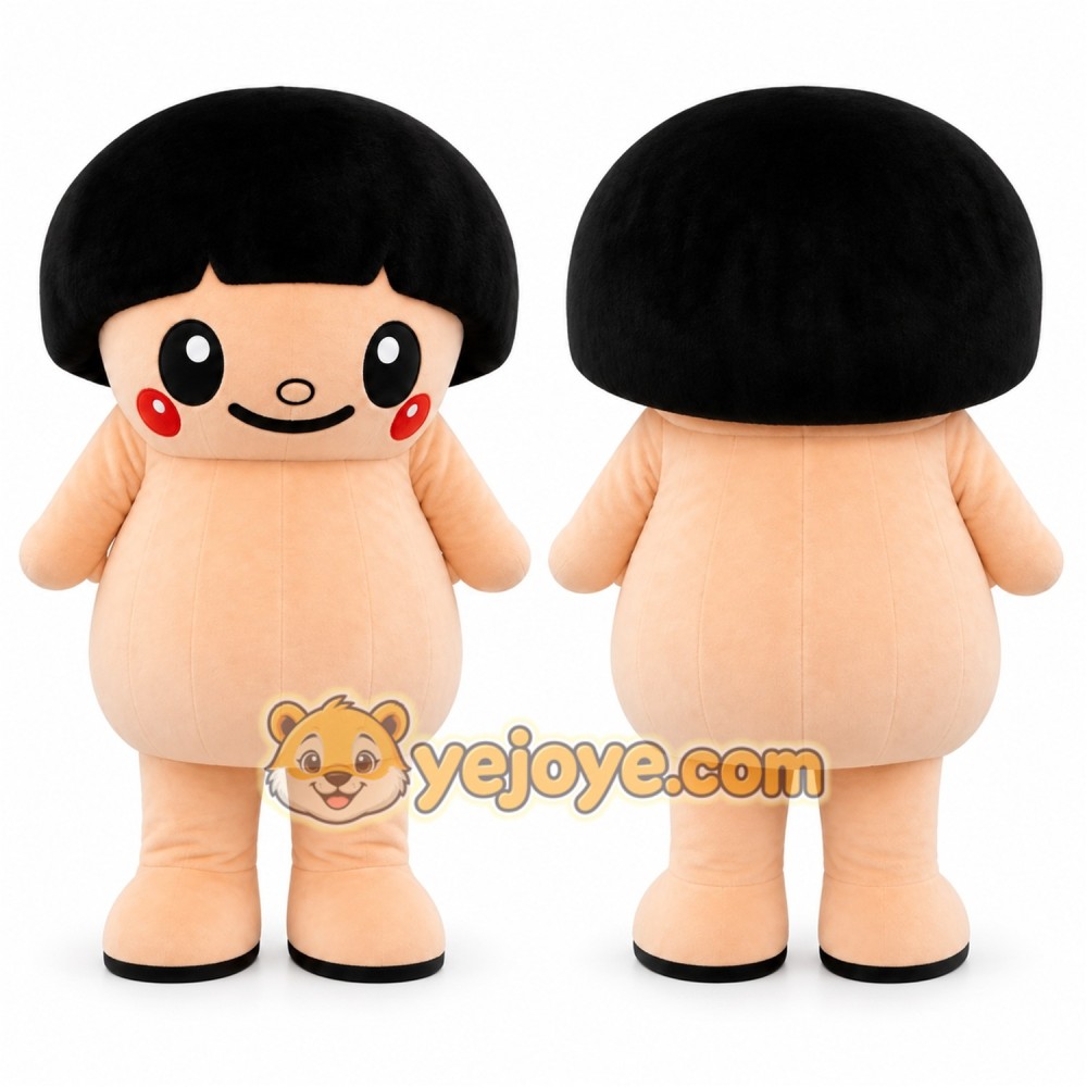 Peach Child Mascot Costume for Children's Events Peach Child Mascot Costume for Children's Events