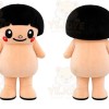 Peach Child Mascot Costume for Children's Events