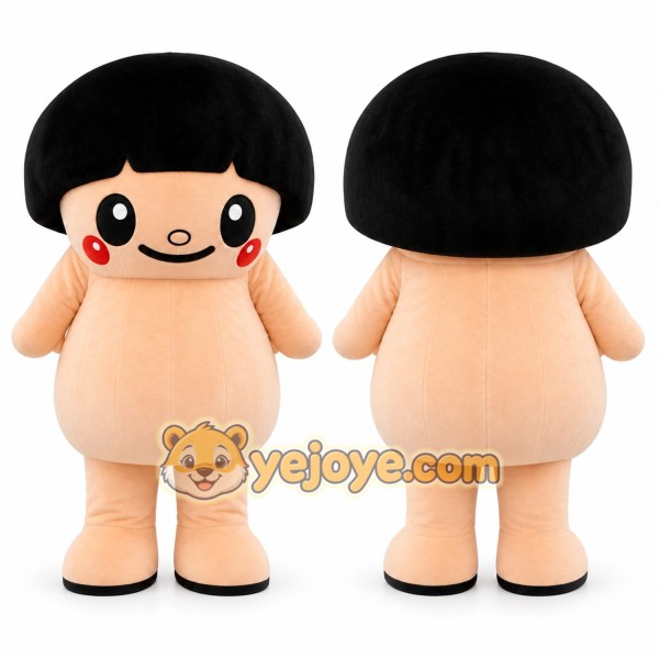 Peach Child Mascot Costume for Children's Events