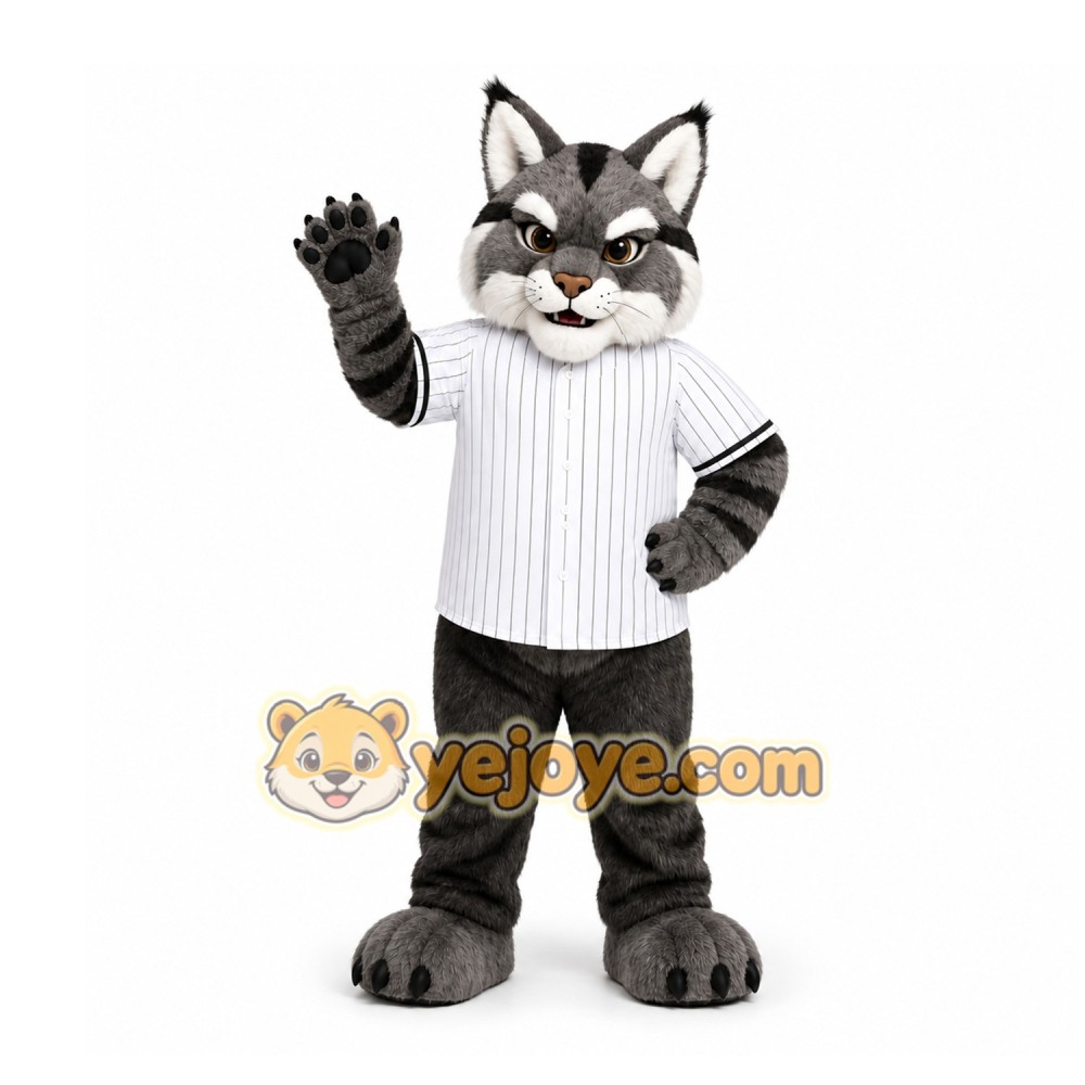Gray Cat Mascot Costume for Events and Promotions Gray Cat Mascot Costume for Events and Promotions