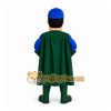 Blue Superhero Mascot Costume for Events and Promotions Blue Superhero Mascot Costume for Events and Promotions