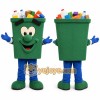 Green Recycling Bin Mascot Costume for Events and Promotions