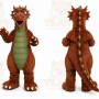Brown Dragon Mascot Costume for Events and Promotions