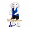 White Elephant Mascot Costume for Sports Events White Elephant Mascot Costume for Sports Events