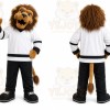 Brown Lion Mascot Costume for Sports Events