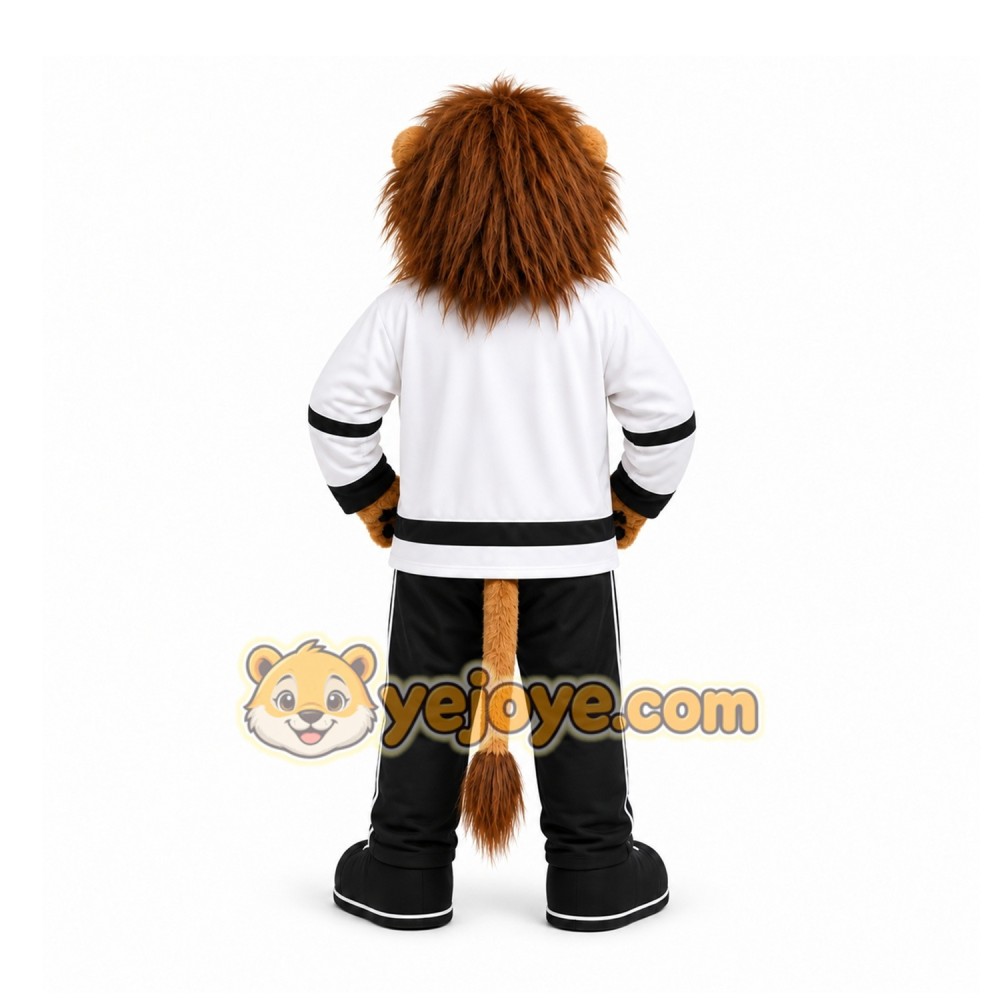 Brown Lion Mascot Costume for Sports Events Brown Lion Mascot Costume for Sports Events