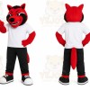 Red Fox Mascot Costume for Sports Events