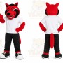 Red Fox Mascot Costume for Sports Events
