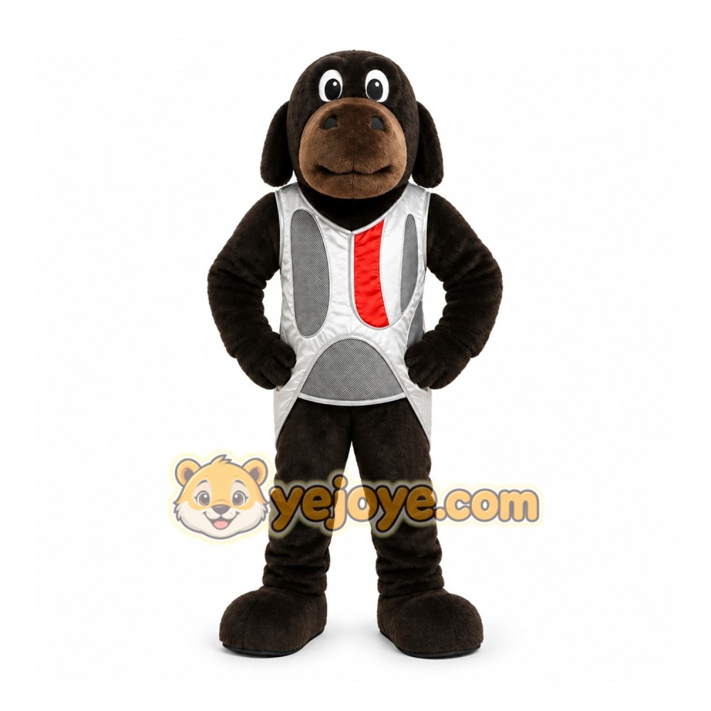 Black Dog Mascot Costume for Events and Promotions Black Dog Mascot Costume for Events and Promotions