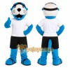Blue Seal Mascot Costume for Sports Events Blue Seal Mascot Costume for Sports Events