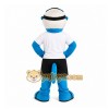 Blue Seal Mascot Costume for Sports Events Blue Seal Mascot Costume for Sports Events