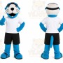 Blue Seal Mascot Costume for Sports Events