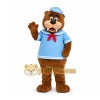 Brown Bear Mascot Costume for Restaurant Promotions Brown Bear Mascot Costume for Restaurant Promotions