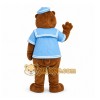 Brown Bear Mascot Costume for Restaurant Promotions Brown Bear Mascot Costume for Restaurant Promotions