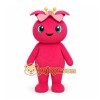 Pink Flower Creature Mascot Costume for Children's Events