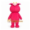 Pink Flower Creature Mascot Costume for Children's Events