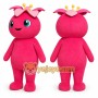Pink Flower Creature Mascot Costume for Children's Events