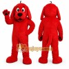 Red Dog Mascot Costume for Children's Events Red Dog Mascot Costume for Children's Events