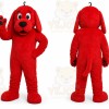 Red Dog Mascot Costume for Children's Events