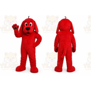 Red Dog Mascot Costume for Children's Events