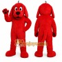 Red Dog Mascot Costume for Children's Events