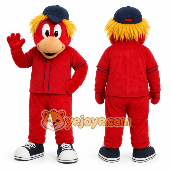 Red Bird Mascot Costume for Sports Events