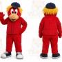Red Bird Mascot Costume for Sports Events
