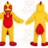 Yellow Chicken Mascot Costume for Events and Promotions