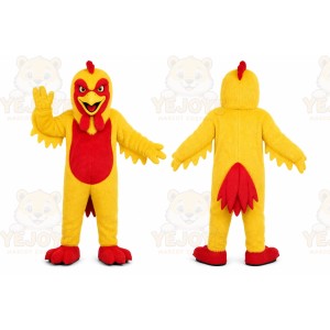Yellow Chicken Mascot Costume for Events and Promotions