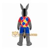 Gray Donkey Mascot Costume for Events and Promotions Gray Donkey Mascot Costume for Events and Promotions