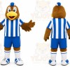 Brown Bird Mascot Costume for Sports Events
