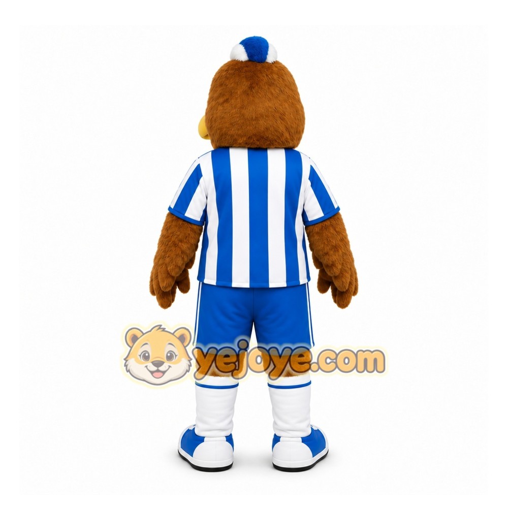Brown Bird Mascot Costume for Sports Events Brown Bird Mascot Costume for Sports Events