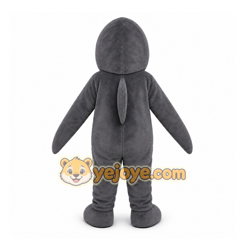 Gray Shark Mascot Costume for Events and Promotions Gray Shark Mascot Costume for Events and Promotions