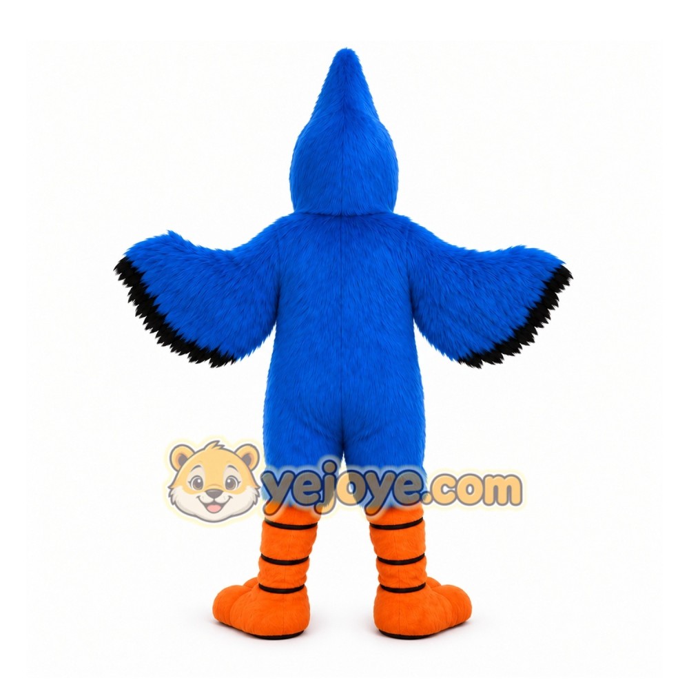 Blue Blue Jay Mascot Costume for Events and Promotions Blue Blue Jay Mascot Costume for Events and Promotions